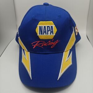 NAPA Racing #55 Michael Waltrip Toyota NASCAR Baseball Cap Hat Lightning Adjust